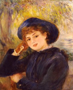 Ritratto di Mademoiselle Demarsy, 1882 da Pierre Auguste Renoir