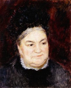 Ritratto di una vecchia donna da Pierre Auguste Renoir