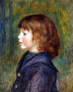 Ritratto di Pierre Renoir in abito da marinaio