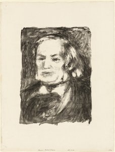 Ritratto di Richard Wagner da Pierre Auguste Renoir