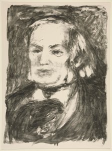 Ritratto di Richard Wagner da Pierre Auguste Renoir