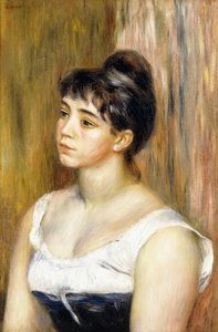 Ritratto di Suzanne Valadon, c.1885 da Pierre Auguste Renoir