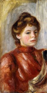 Ritratto di donna, 1891-1892 da Pierre Auguste Renoir