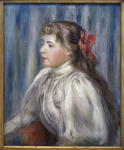 Ritratto di una giovane ragazza da Pierre Auguste Renoir