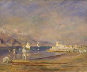 Saint-Tropez, 1898-1900 da Pierre Auguste Renoir