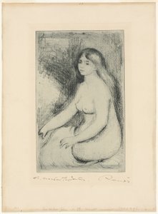 Bagnante seduta da Pierre Auguste Renoir