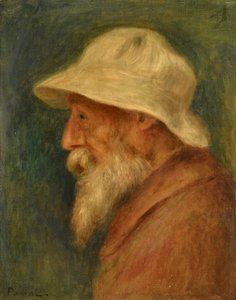 Autoritratto con cappello bianco