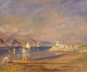 Saint-Tropez, Francia, 1898-1900 da Pierre Auguste Renoir