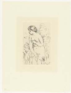Donna nuda in piedi o bagnante da Pierre Auguste Renoir