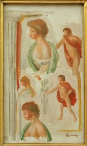 Studio di figure antiche da Pierre Auguste Renoir