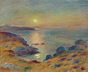 Tramonto a Douarnenez da Pierre Auguste Renoir