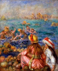 I bagnanti, 1892 da Pierre Auguste Renoir