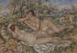 I bagnanti, 1918-1919