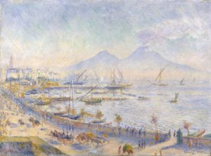 La baia di Napoli da Pierre Auguste Renoir