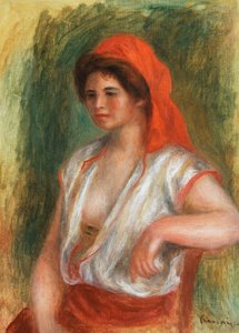 La bella siciliana da Pierre Auguste Renoir