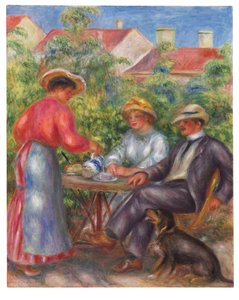 La tazza di tè, o Il giardino, c.1906-07