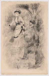 La discesa dalla vetta: Jean Martin sorregge Hélène, la figlia del banchiere (illustrazione per "L