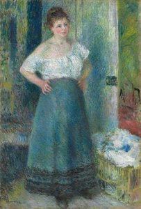 La lavandaia da Pierre Auguste Renoir