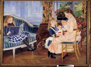 Il pomeriggio dei bambini a Wargemont da Pierre Auguste Renoir