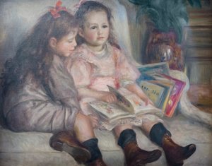 I bambini di Martial Caillebotte da Pierre Auguste Renoir