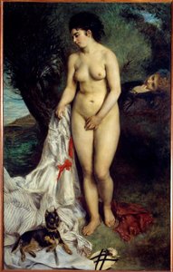 Il bagnante grifone da Pierre Auguste Renoir