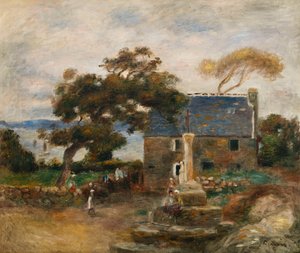 Treboul, vicino a Douardenez, Bretagna, 1895 da Pierre Auguste Renoir