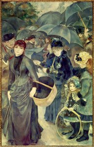 Ombrelli da Pierre Auguste Renoir