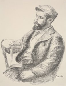 Ritratto di Valtat da Pierre Auguste Renoir