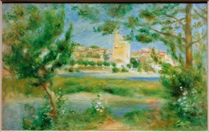Villeneuve-lès-Avignon da Pierre Auguste Renoir