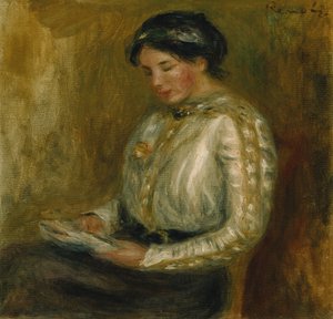 Donna che legge da Pierre Auguste Renoir