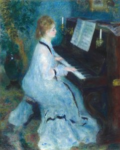 Donna al pianoforte, 1875-76