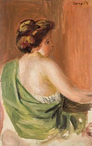 Donna di spalle