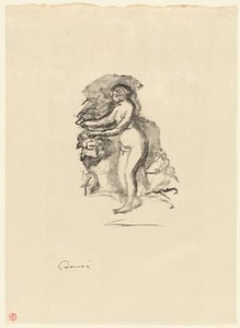 Donna con Vite da Pierre Auguste Renoir