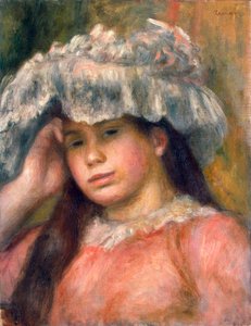 Giovane ragazza con cappello