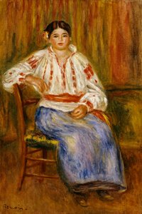 Giovane rumeno, 1914 da Pierre Auguste Renoir