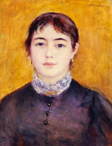 Giovane donna in blu, 1879