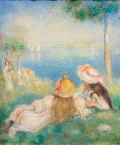 Ragazze giovani al mare, c. 1894