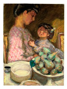 Un piatto di fichi da Pierre Bonnard
