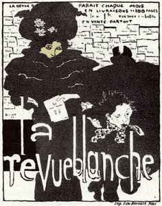 Art. La Revue Blanche. Poster di Pierre Bonnard, Francia da Pierre Bonnard