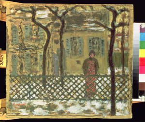 Al recinto, 1895 da Pierre Bonnard