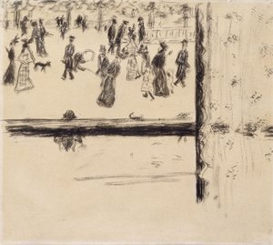 Boulevard des Batignolles, c.1896-8 da Pierre Bonnard
