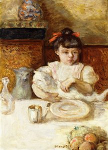 Bambino e Gatti, c.1906 da Pierre Bonnard