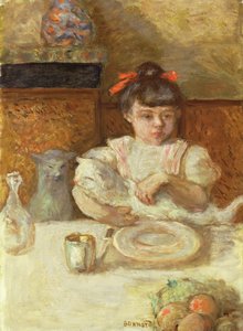 Bambino con gatti, c.1906 da Pierre Bonnard