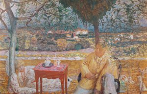Conversazione in Provenza, c.1913-14 da Pierre Bonnard