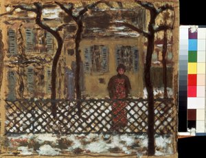 Dietro la recinzione da Pierre Bonnard