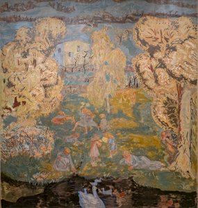 Inizio primavera in campagna da Pierre Bonnard