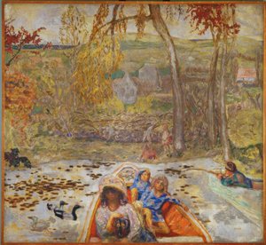 In barca da Pierre Bonnard