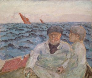 Pescatori in Bretagna, 1907 da Pierre Bonnard