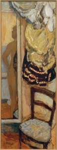 Nudo femminile allo specchio