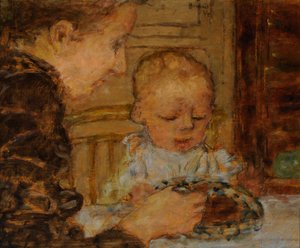 Nonna e Bambino da Pierre Bonnard